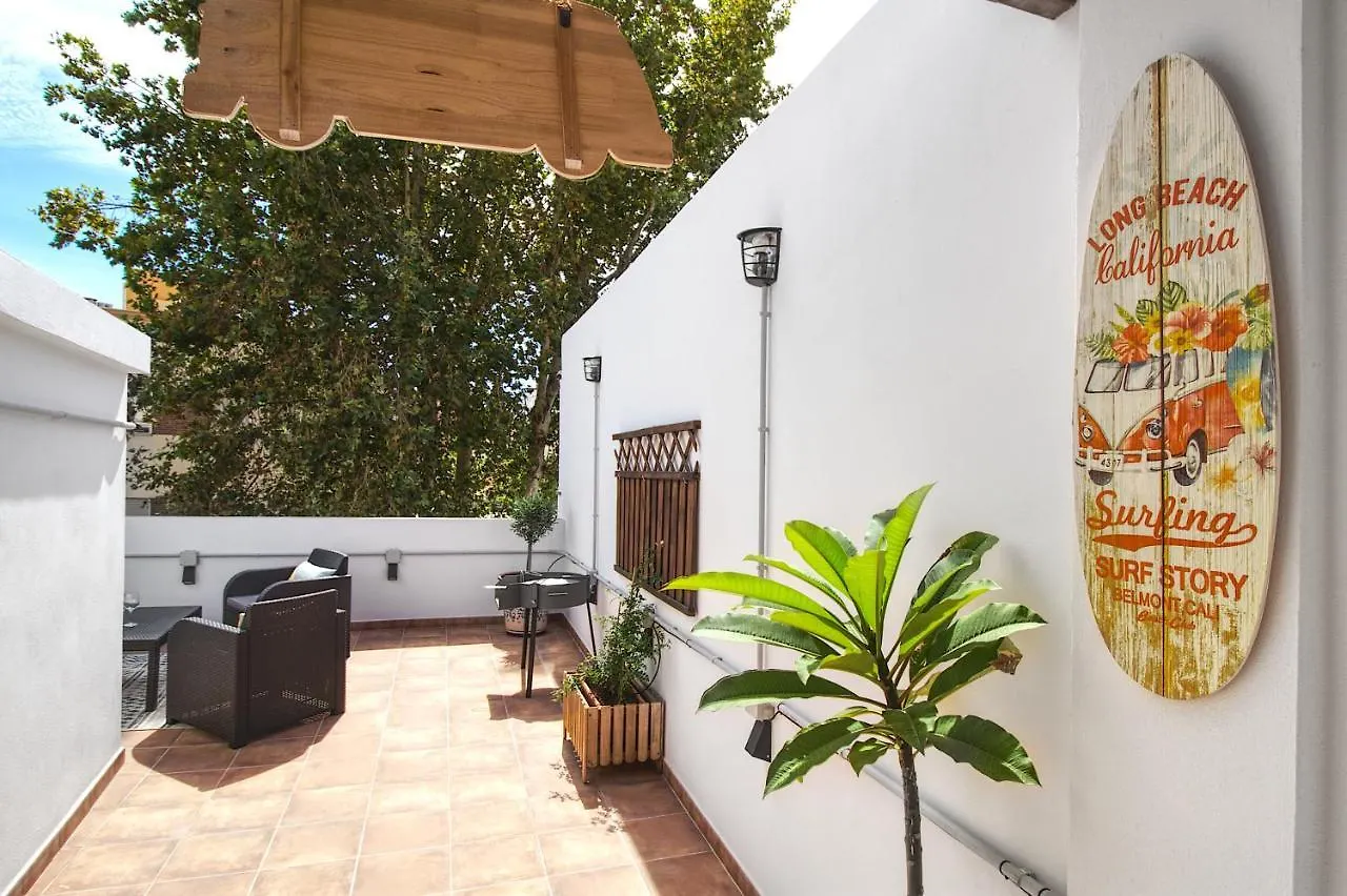 Appartement Barcelo 21, Parking On Request, Atico With Terrace & Studio With Patio, Center, Breakfast Included, Quite Neighborhood, Bc Málaga Espagne