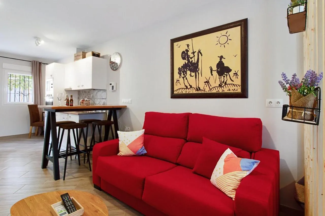 Barcelo 21, Parking On Request, Atico With Terrace & Studio With Patio, Center, Breakfast Included, Quite Neighborhood, Bc Malaga