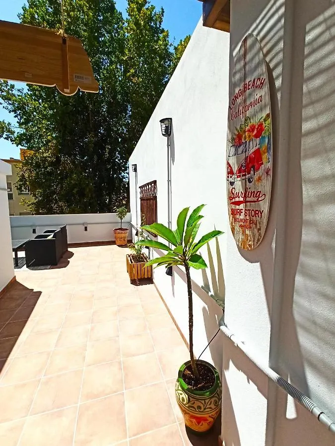 Barcelo 21, Parking On Request, Atico With Terrace & Studio With Patio, Center, Breakfast Included, Quite Neighborhood, Bc Málaga Appartement