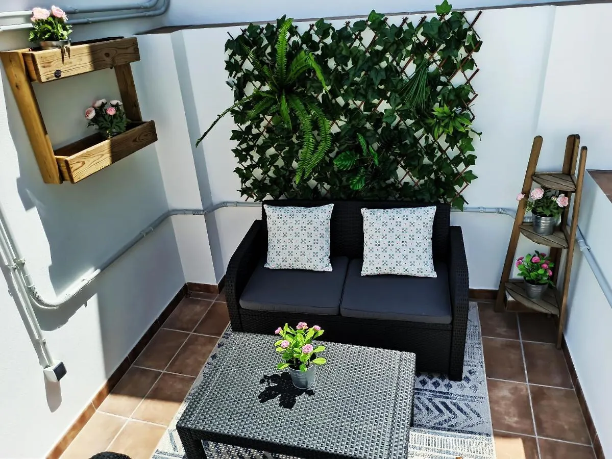 Barcelo 21, Parking On Request, Atico With Terrace & Studio With Patio, Center, Breakfast Included, Quite Neighborhood, Bc Málaga 0*,  Espagne