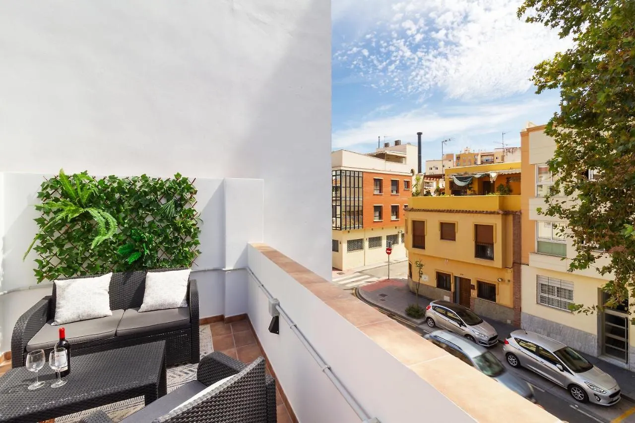 Barcelo 21, Parking On Request, Atico With Terrace & Studio With Patio, Center, Breakfast Included, Quite Neighborhood, Bc Μάλαγα Ισπανία